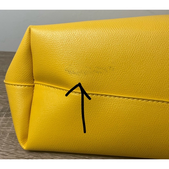 Saks Fifth Avenue Bright Yellow Tote - Picture 10 of 13